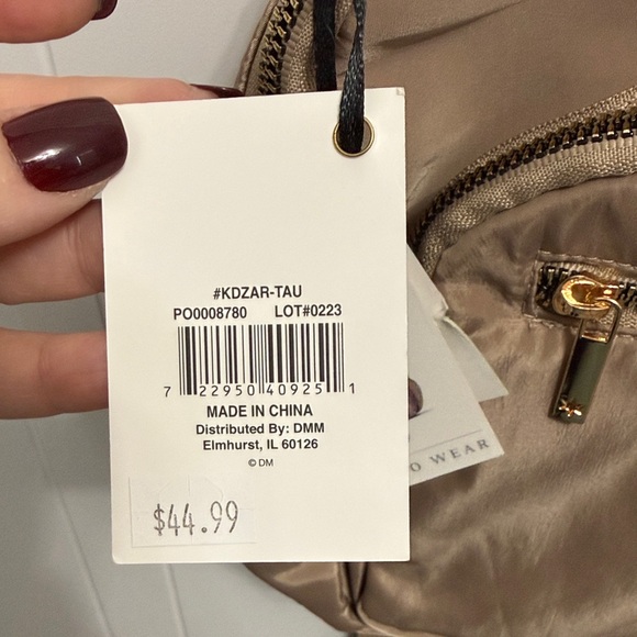 Kedzie Taupe Backpack - Picture 7 of 14